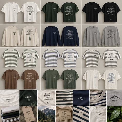 MØRE T-Shirt Manches Courtes